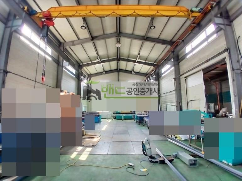 화성시 효행구 정남면 내리 공장+창고 월세 화성공장임대 호이스트 건물 보증금 3,000/월세 300만원 | 10991 사진 3