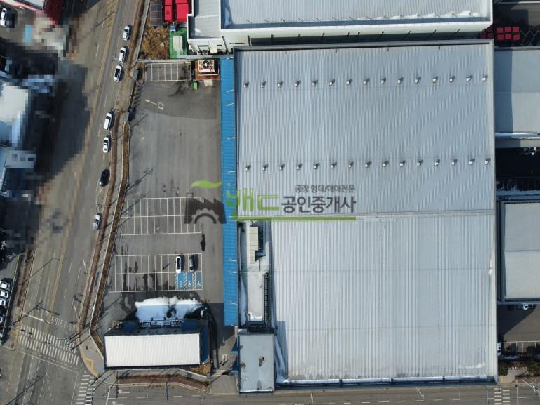 평택드림테크임대 평택대형공장 5000평 전력2000kw 앞마당 약1000평