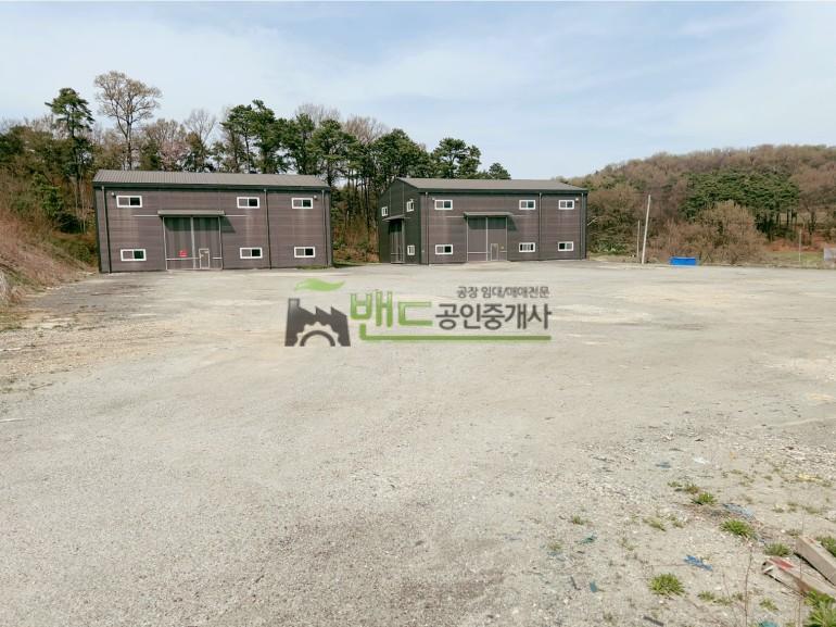 청북공장임대 대지 2000평 건물 200평 야적장추천 고전력 건설자재보관 추천