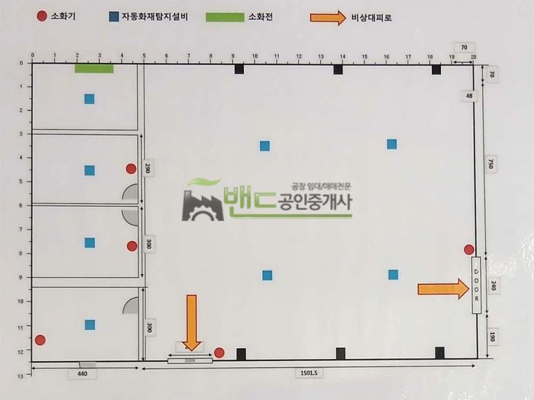 용인시 처인구 이동읍 덕성리 공장 월세 용인공장임대 건물100평이상 보증금 6,000/월세 600만원 | 11027 사진 8