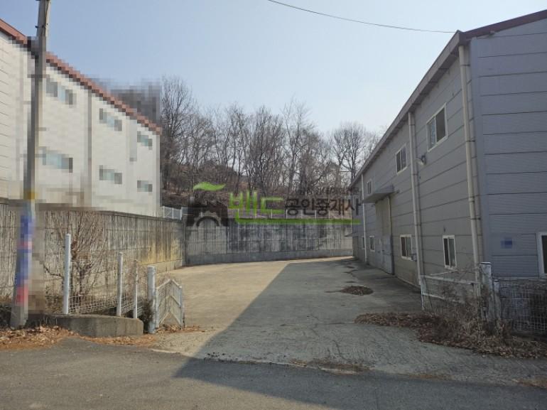 청북공장임대 5톤호이스트 100kw 넓은 단독마당 츄레라 진입가능한 공장