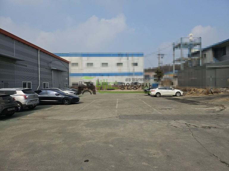 서탄공장임대 마당넓은창고 전력80kw 5톤 호이스트 츄레라진입 컨테이너