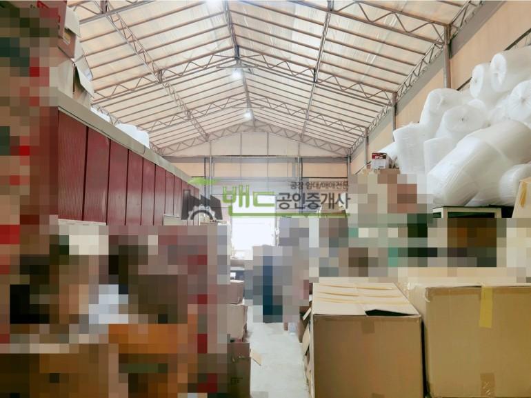안성시 미양면 갈전리 창고 월세 안성가설창고임대 60평 보증금 1,000/월세 70만원 | 10358 사진 2